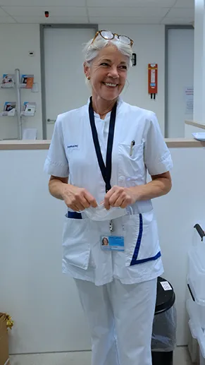 Pauline Visser, verpleegkundige, Erasmus MC