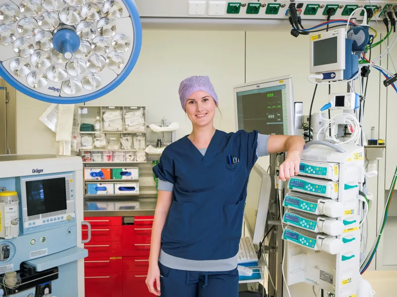 Marjet, anesthesiemedewerker Erasmus MC