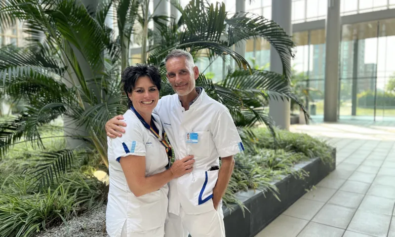 Andy & Nicole, Radiotherapie, Erasmus MC