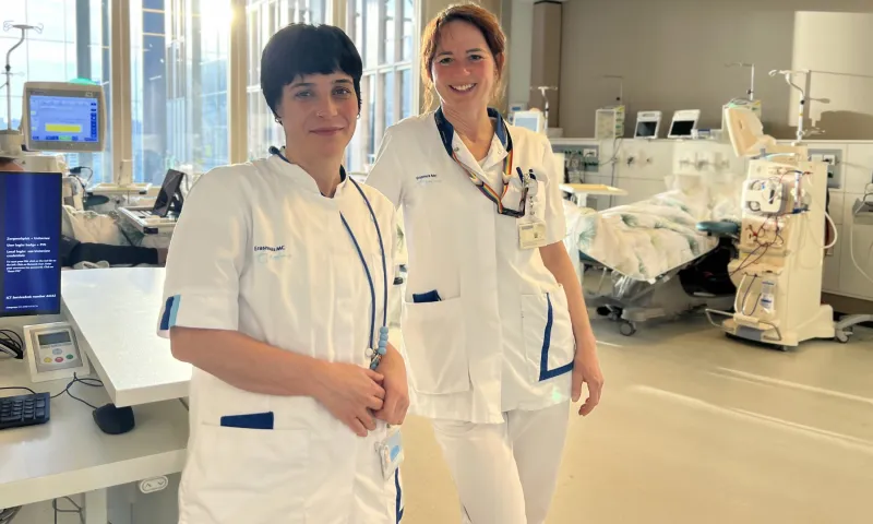 Lucia, Martine, Dialyseverpleegkundigen Erasmus MC