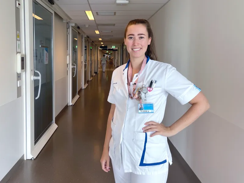 Demi van Oostende, Hematologieverpleegkundige, Erasmus MC