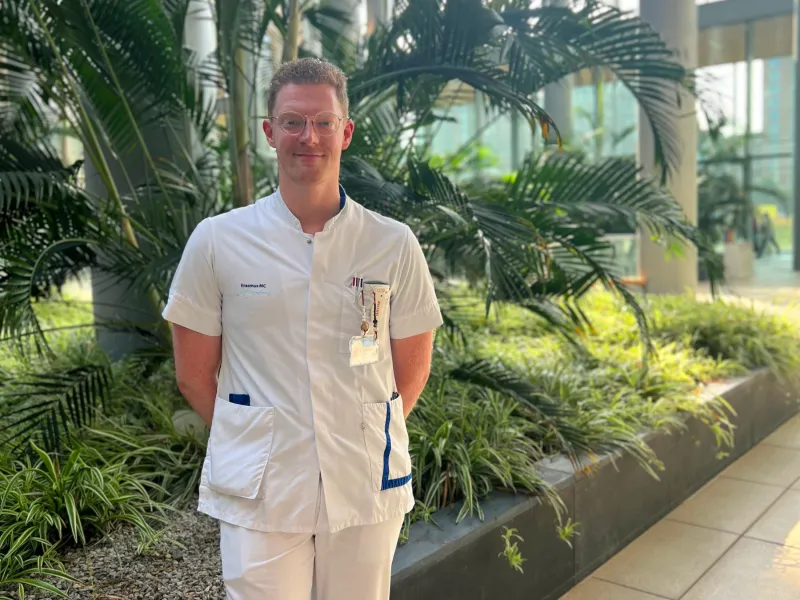 Janno Wouters, Senior Oncologieverpleegkundige, Erasmus MC