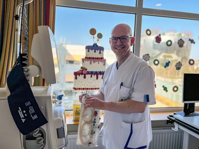 Wout, dialyseverpleegkundige Erasmus MC