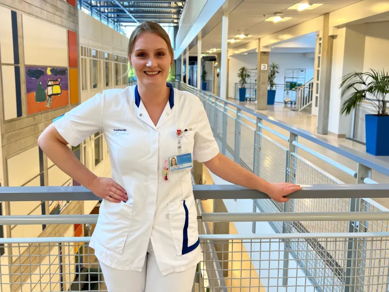 Annelieke, high care kinderverpleegkundige