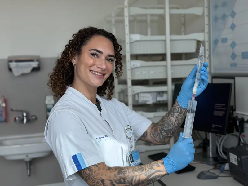 Kelsey Pauli Vasquez, Apothekersassistent, Erasmus MC
