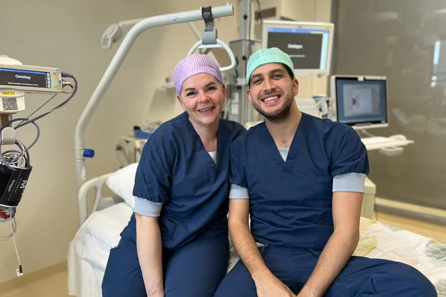 Ezequiel Mota Sousa, Pacu verpleegkundige, Erasmus MC