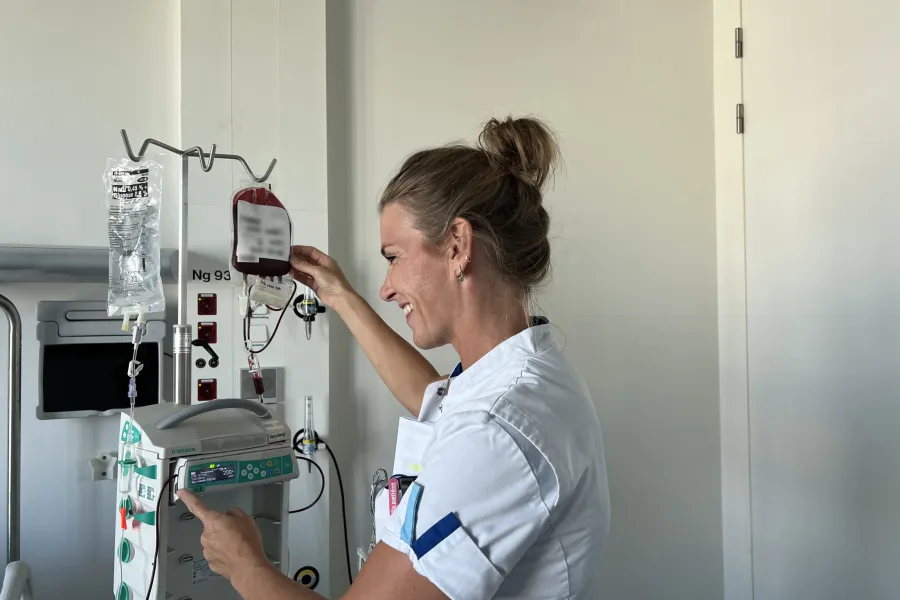 Merel Ebbelinghaus, Hematologieverpleegkundige, Erasmus MC