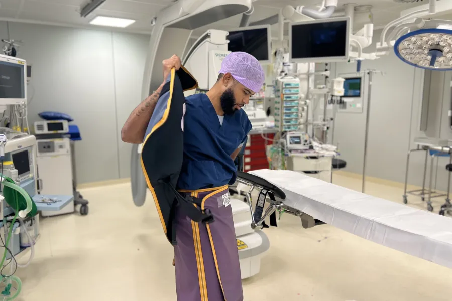 Luis Baptist Herrera, interventiecardiologieverpleegkundige, Erasmus MC