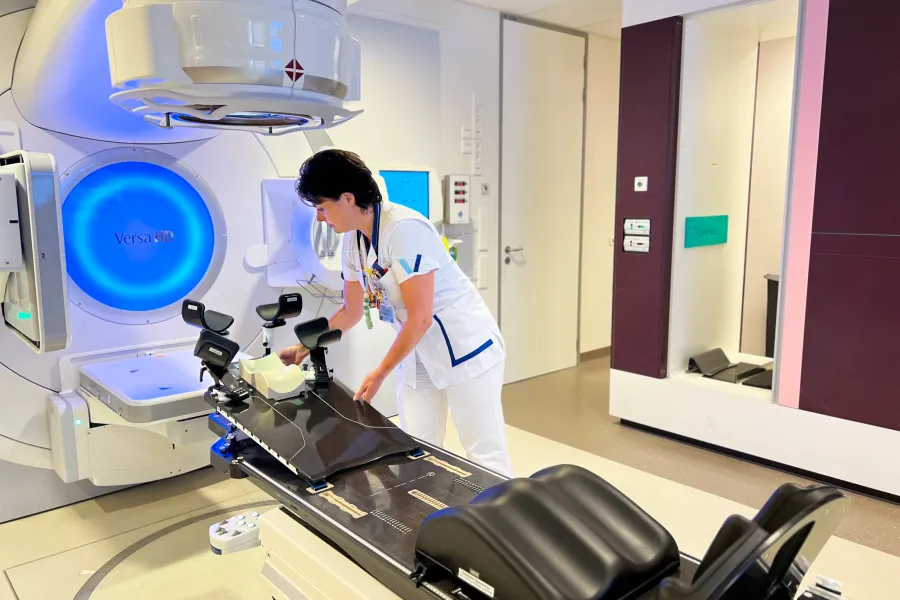 Andy & Nicole, Radiotherapie, Erasmus MC