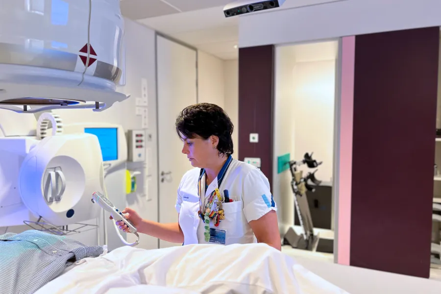 Andy & Nicole, Radiotherapie, Erasmus MC