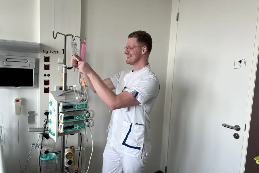 Janno Wouters, Senior Oncologieverpleegkundige, Erasmus MC