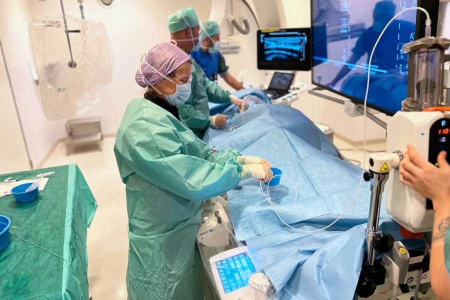 Leni van 't Veer, Interventieradiologie, Erasmus MC