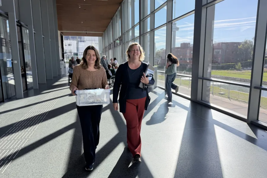 Sabina den Otter & Leontien Bruinaars – Dijks, regieverpleegkundige telemonitoring, Erasmus MC