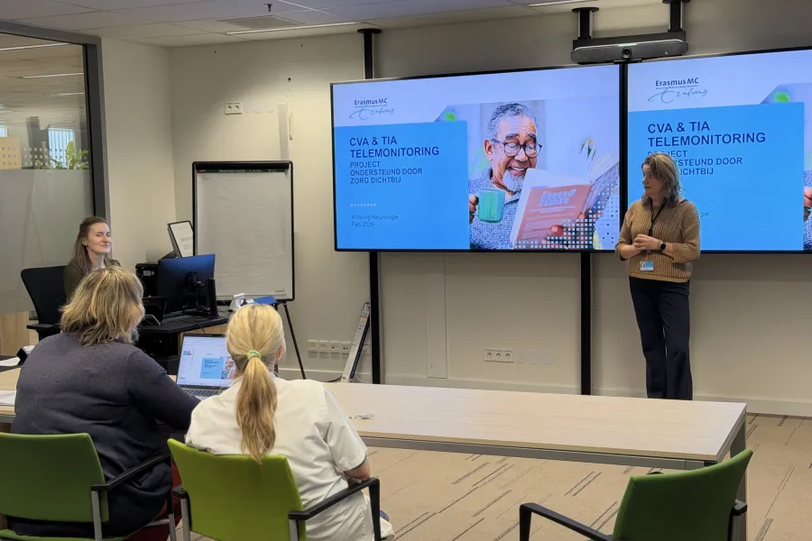 Sabina den Otter & Leontien Bruinaars – Dijks, regieverpleegkundige telemonitoring, Erasmus MC