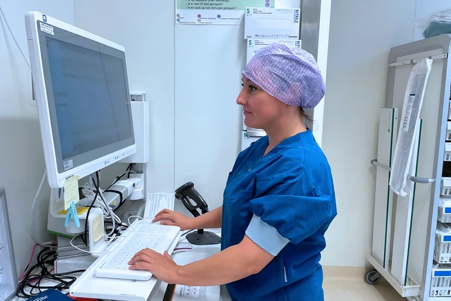 Martine, verpleegkundige Elektrofysiologie