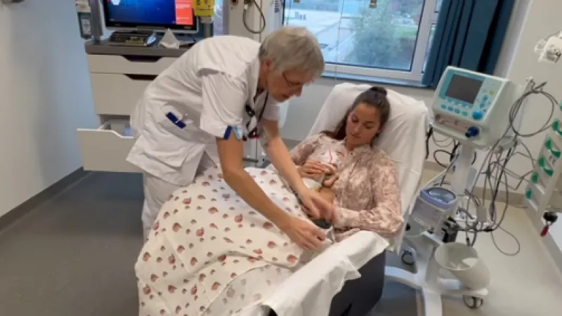 Buideldoek Tweeling instructie