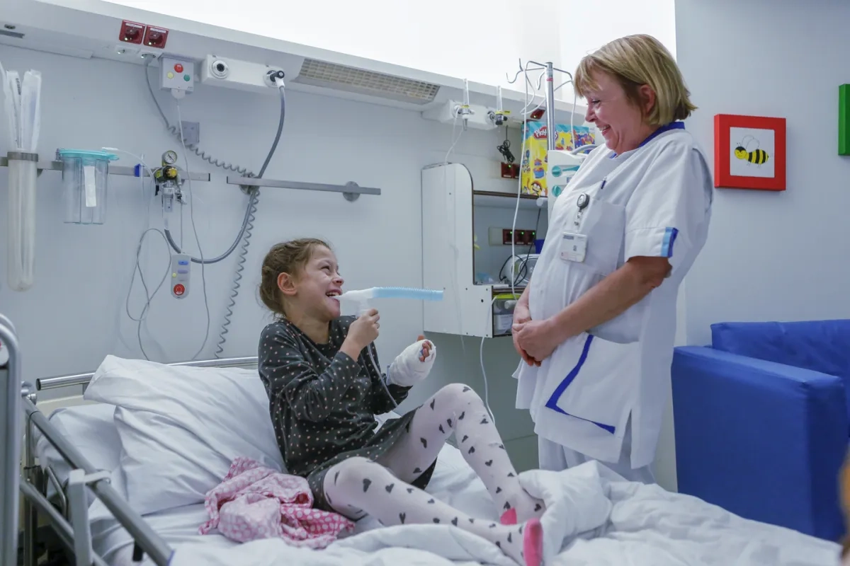 Verpleegkundige bij het Sophia Kinderziekenhuis