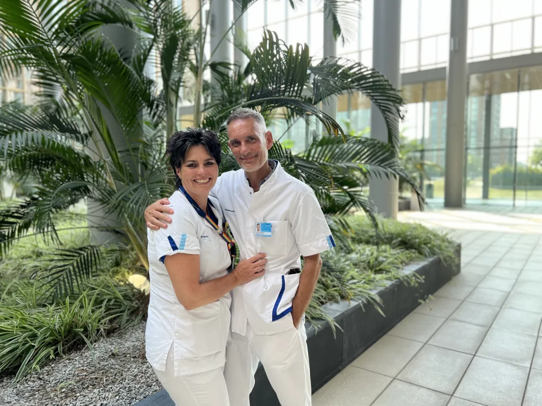 Andy & Nicole, Radiotherapie, Erasmus MC