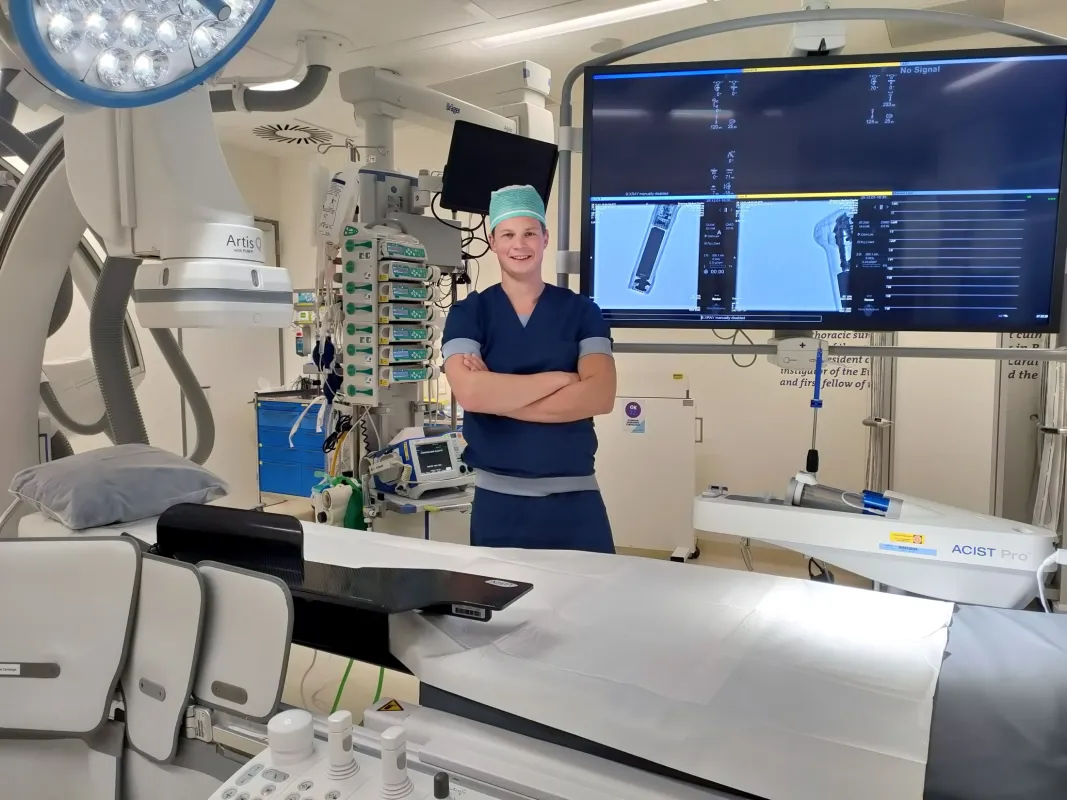 Alexander Harthoorn, medisch hulpverlener, Erasmus MC