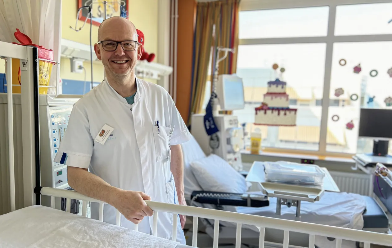 Wout, dialyseverpleegkundige Erasmus MC