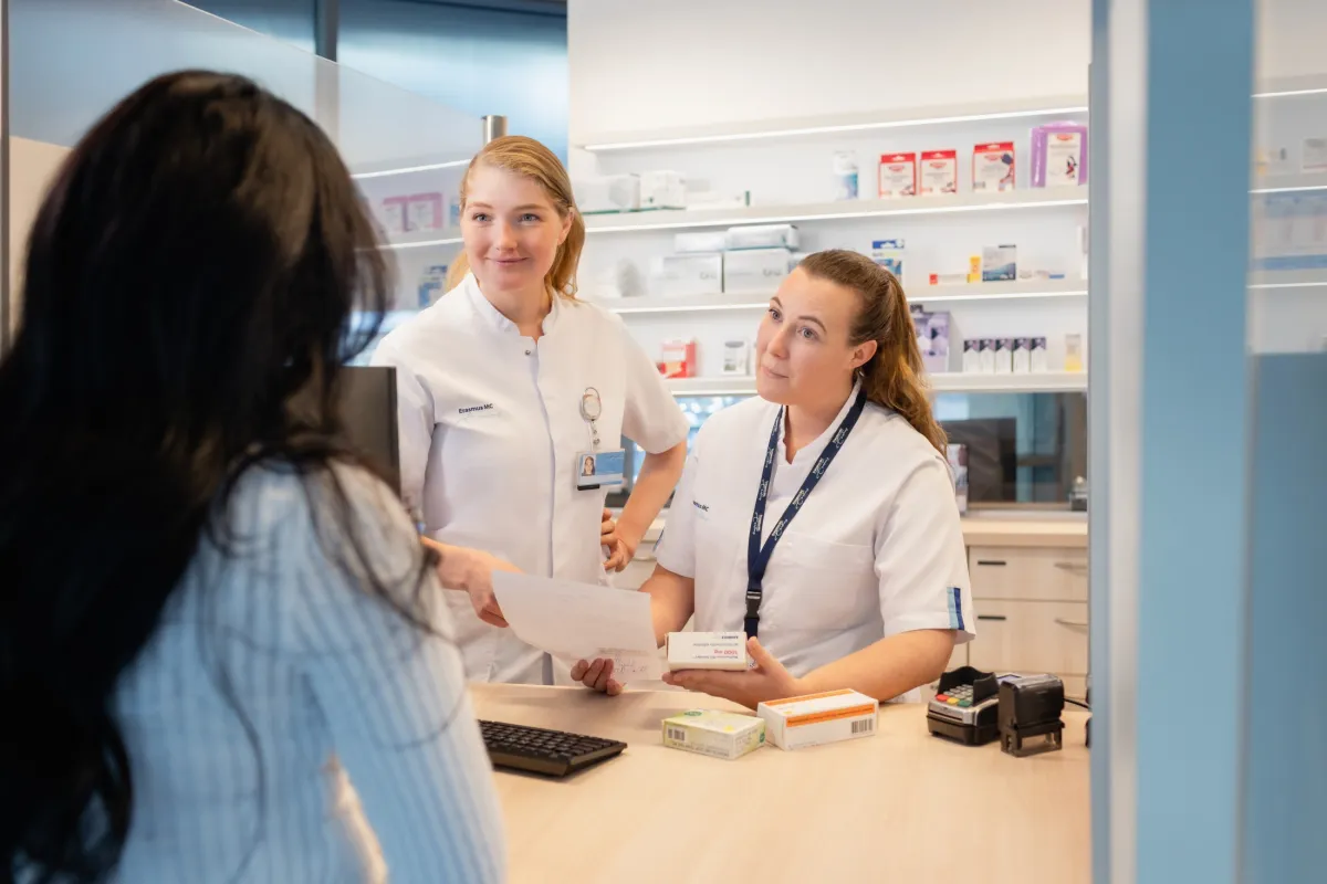Tessa Westmaas, Apothekersassistent, Erasmus MC