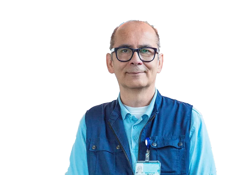 Afbeelding Ron, vrijwilliger