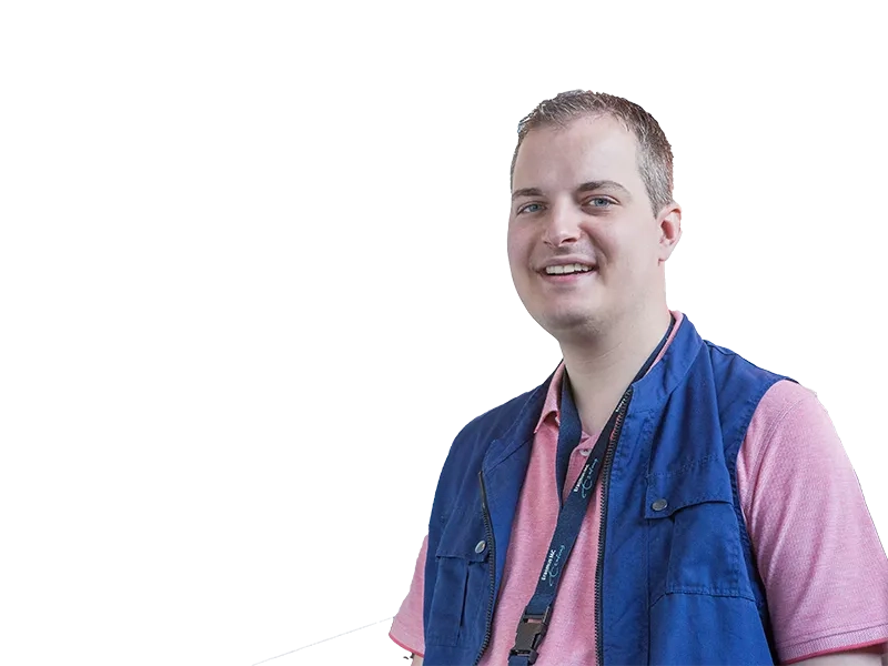 Afbeelding Stephan, vrijwilliger