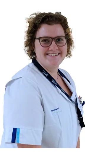 Sanne, verpleegkundige short stay