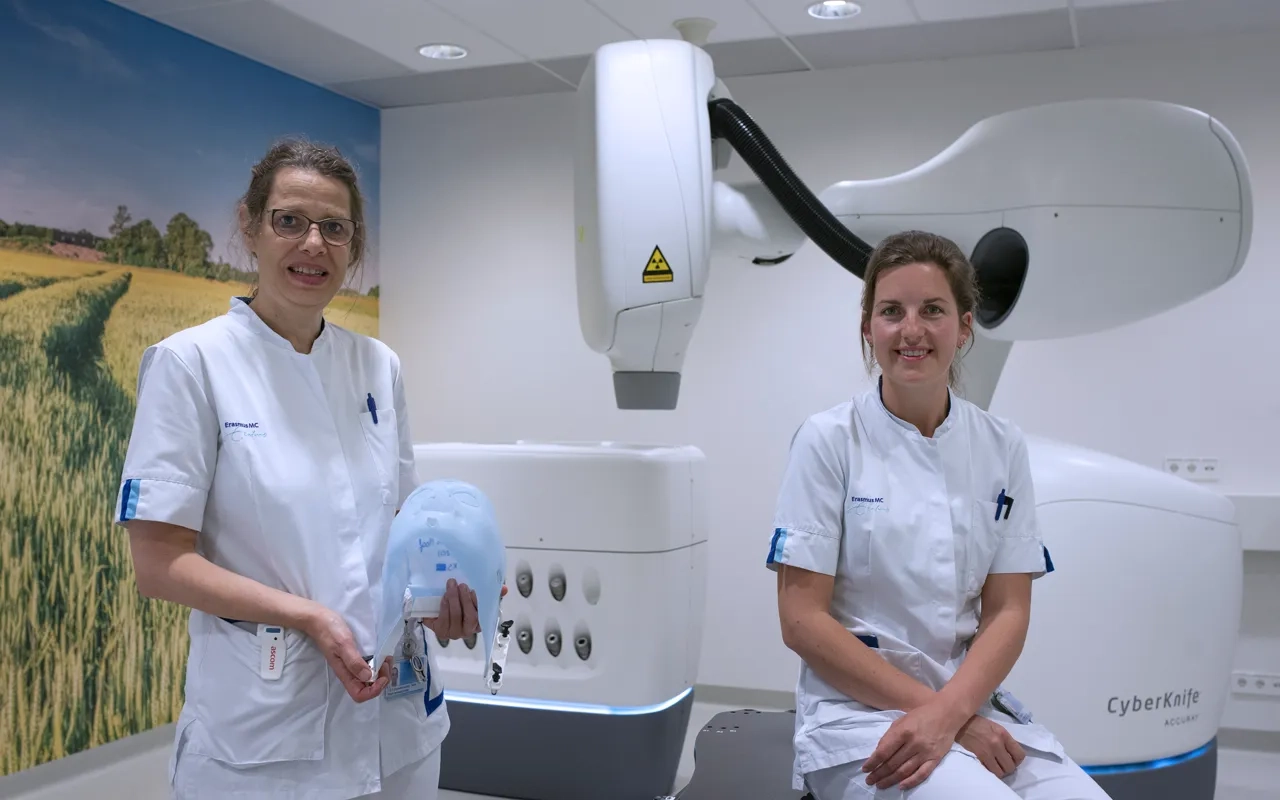 Hanneke en Annette, radiotherapie