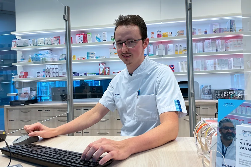 Apothekersassistent, poliklinische apotheek, erasmus mc