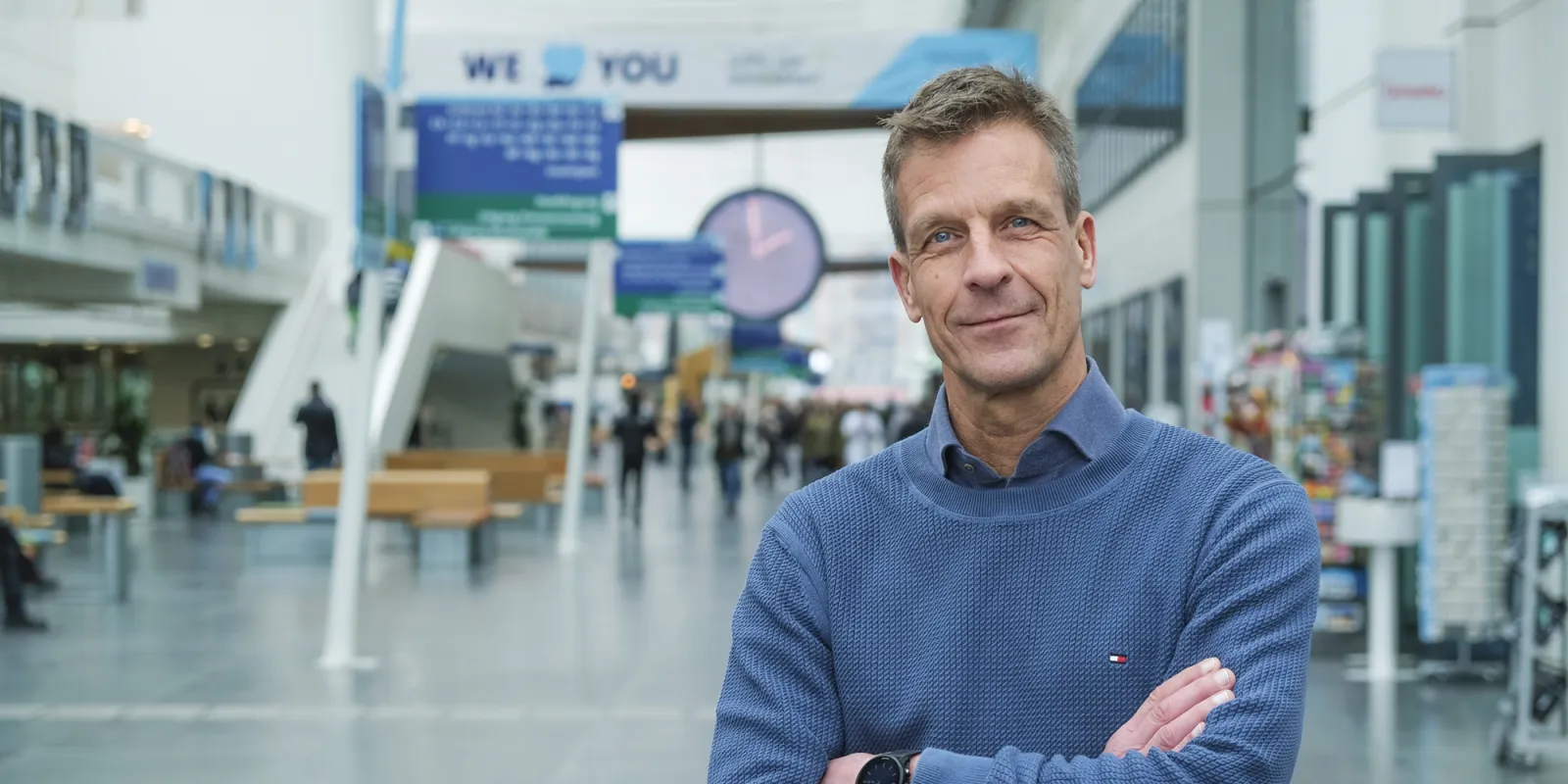 Hans van Schendel, manager SEH, Erasmus MC