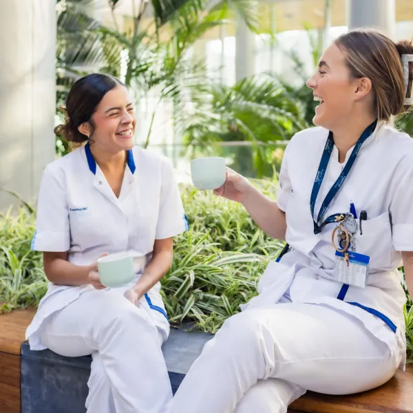 Koffiekwartiertje verpleegkundigen